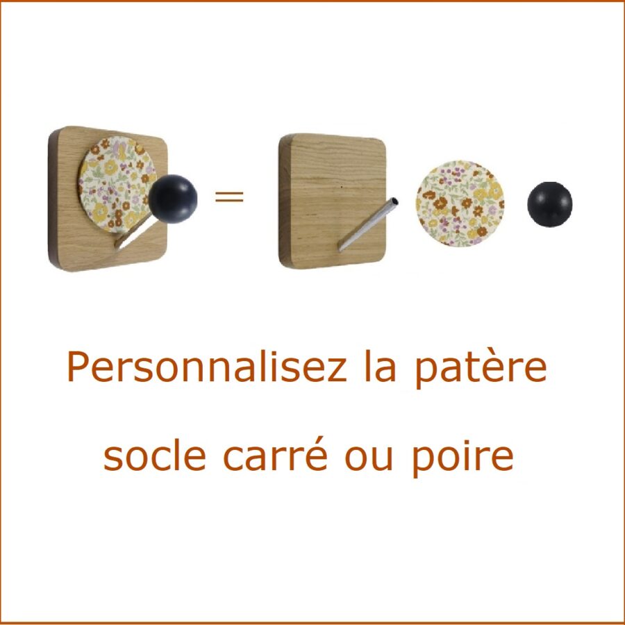 patère à personnaliser